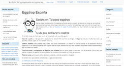 Desktop Screenshot of eggdrop.es