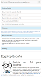 Mobile Screenshot of eggdrop.es