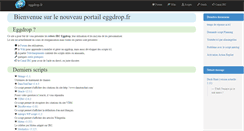 Desktop Screenshot of eggdrop.fr